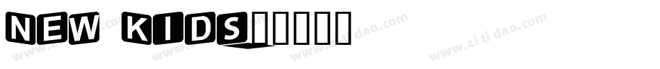 New Kids字体转换